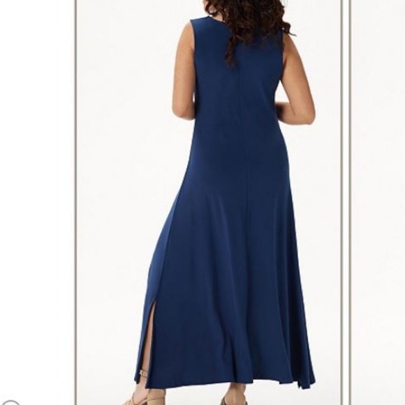 Attitudes by Renee Como Jersey Maxi Dress  2812 - Picture 2 of 2